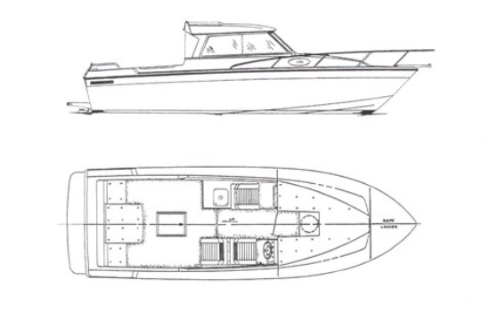 24 plan and profile line drawing